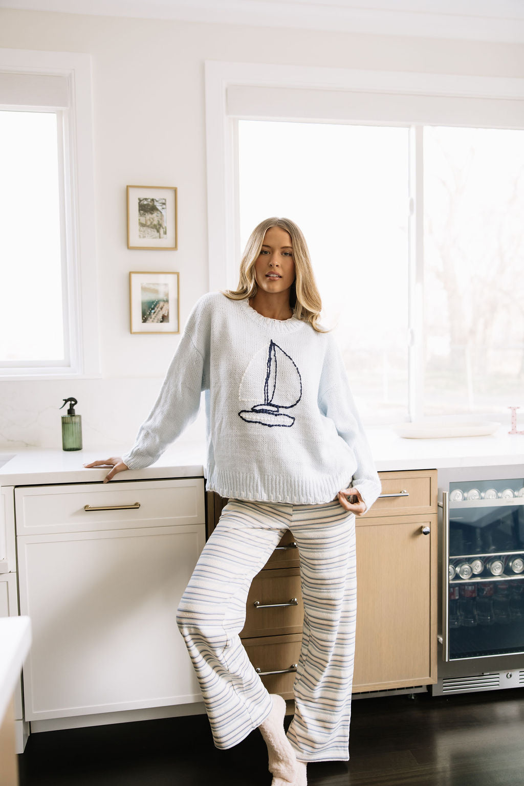 Winter Stripe Pants