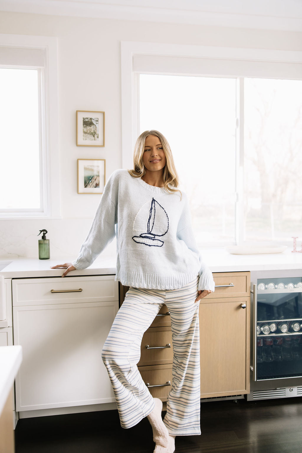 Winter Stripe Pants