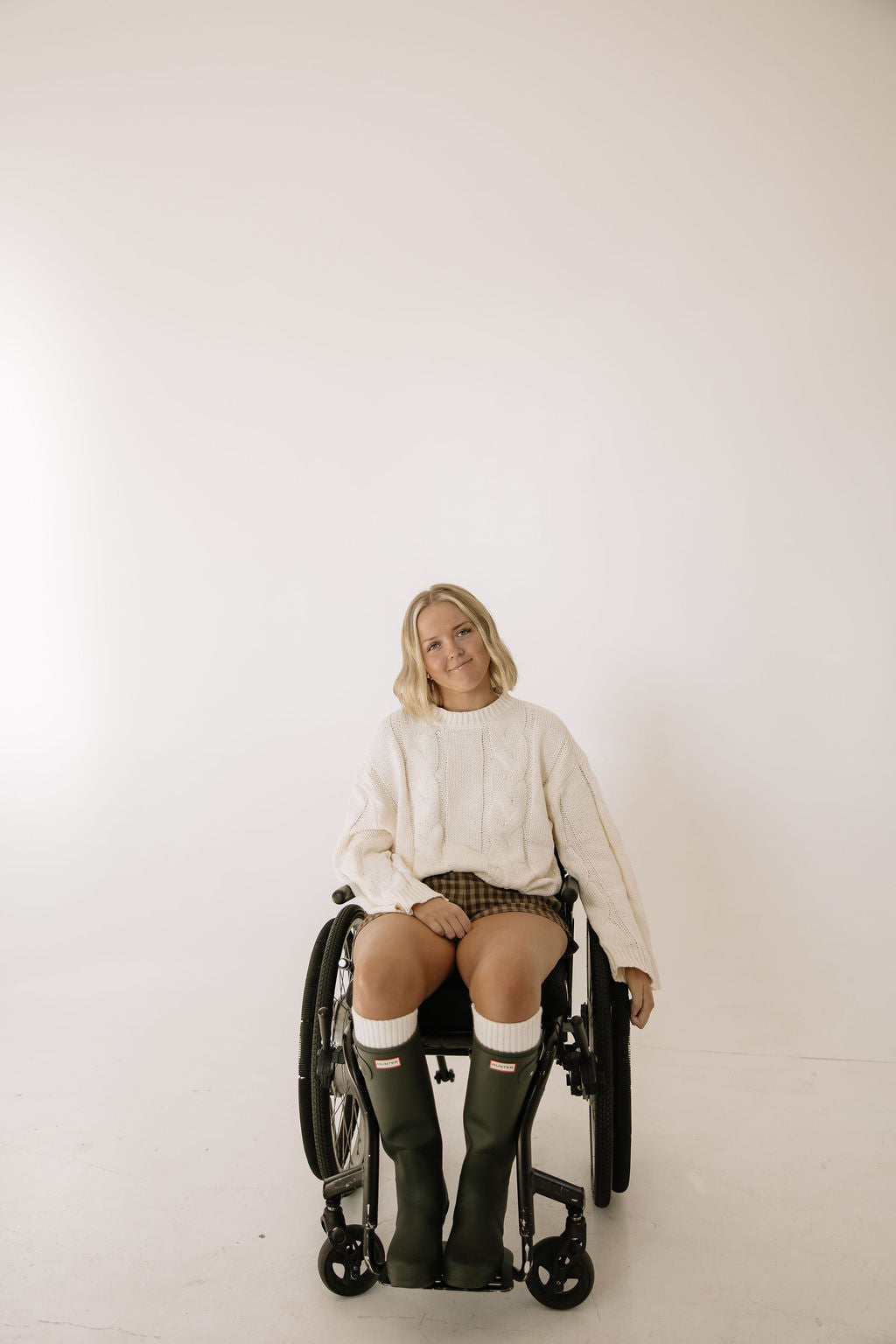 Preorder: Snow Bunny Cable Knit Sweater