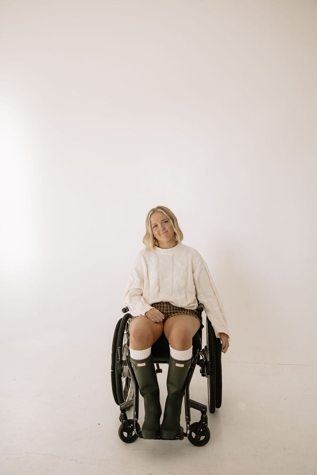 Preorder: Snow Bunny Cable Knit Sweater