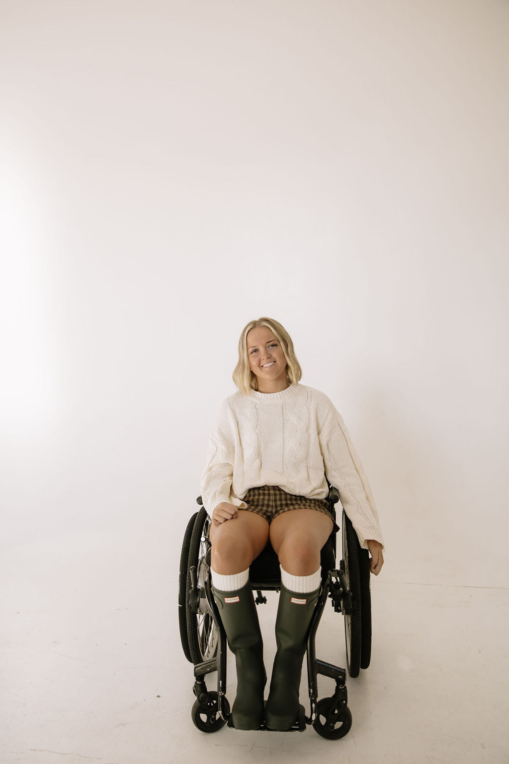 Preorder: Snow Bunny Cable Knit Sweater