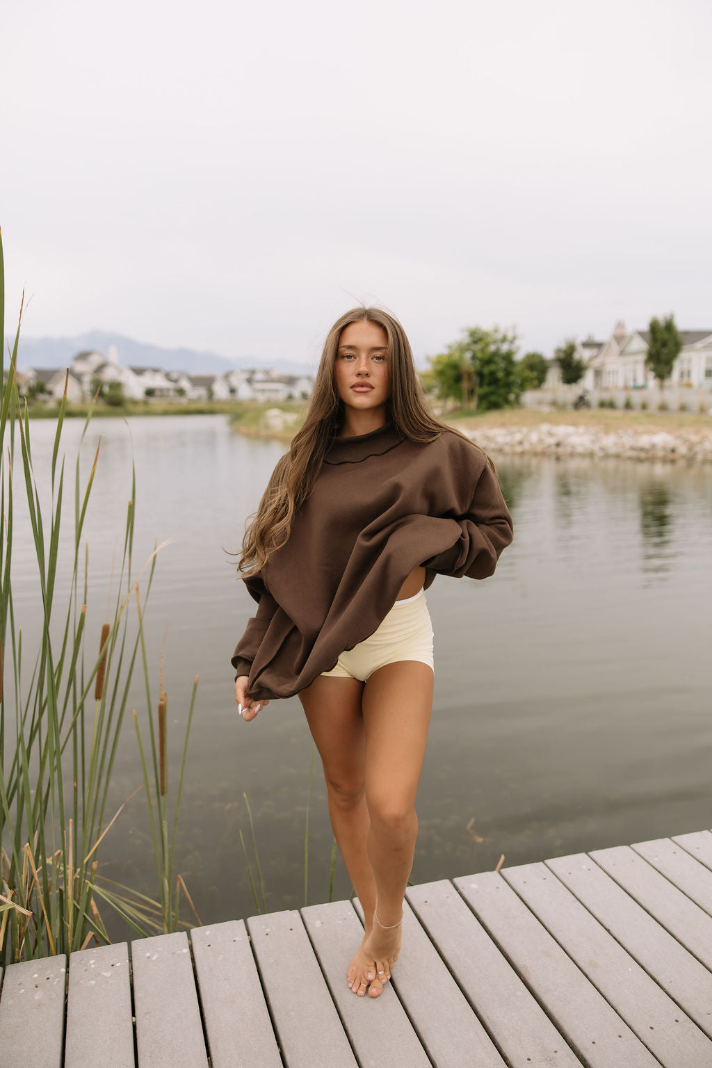Honey Layered Bike Short