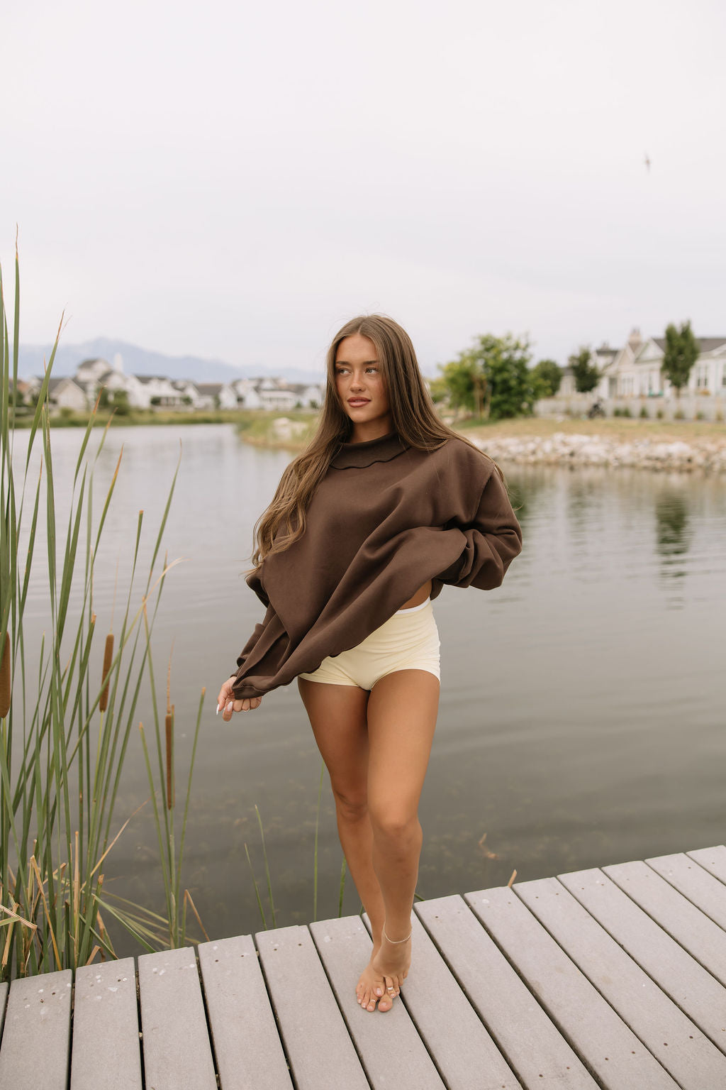 Honey Layered Bike Short