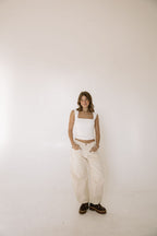 Butter Cotton Barrel Pants