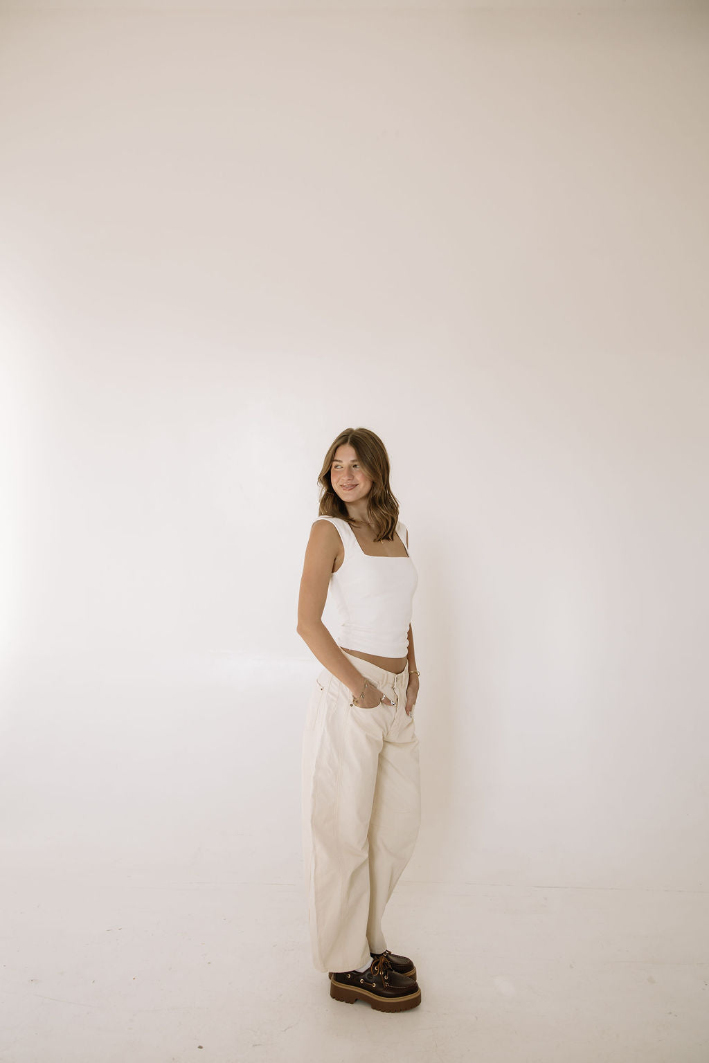 Butter Cotton Barrel Pants