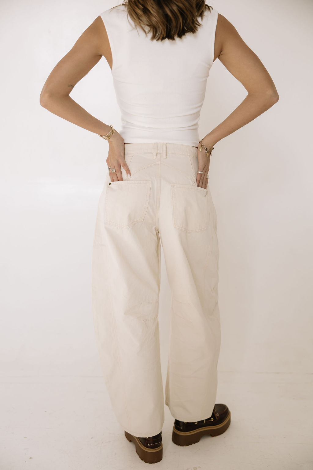 Butter Cotton Barrel Pants