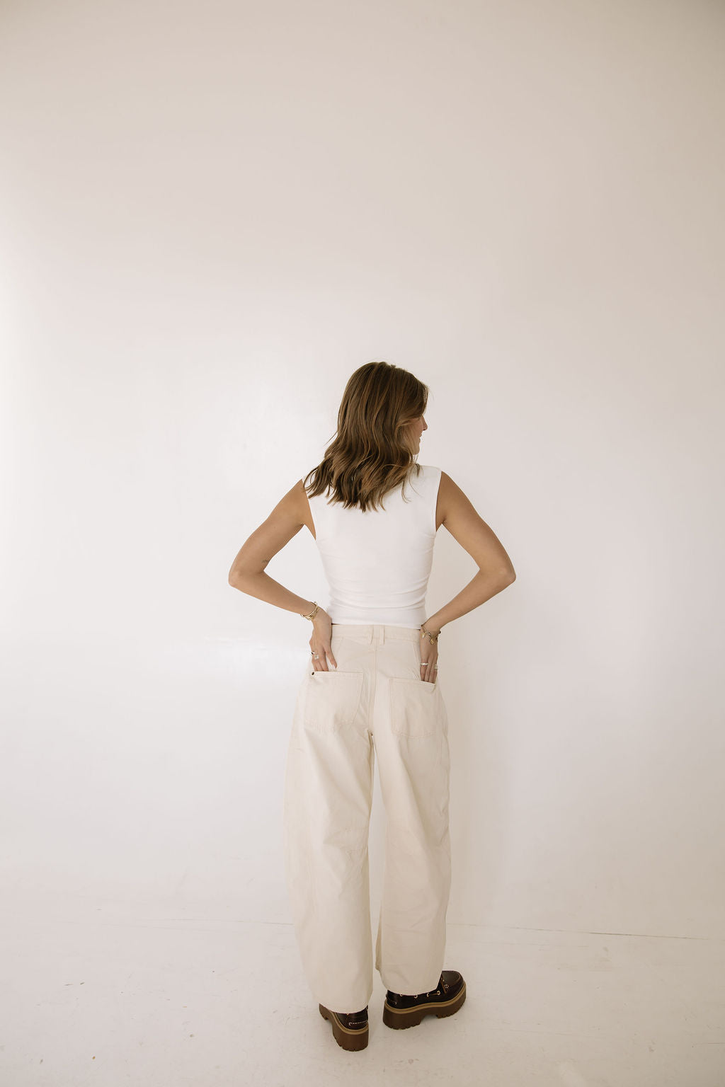 Butter Cotton Barrel Pants