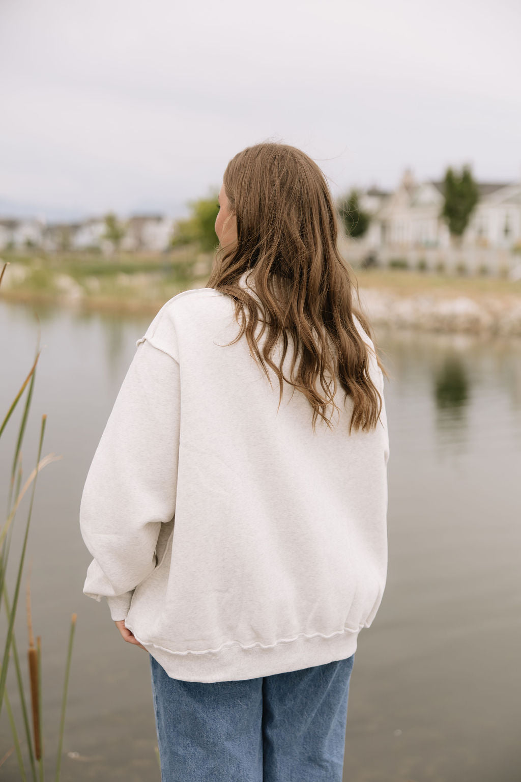 Harbor Mockneck // Light Grey