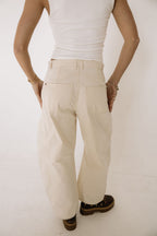 Butter Cotton Barrel Pants