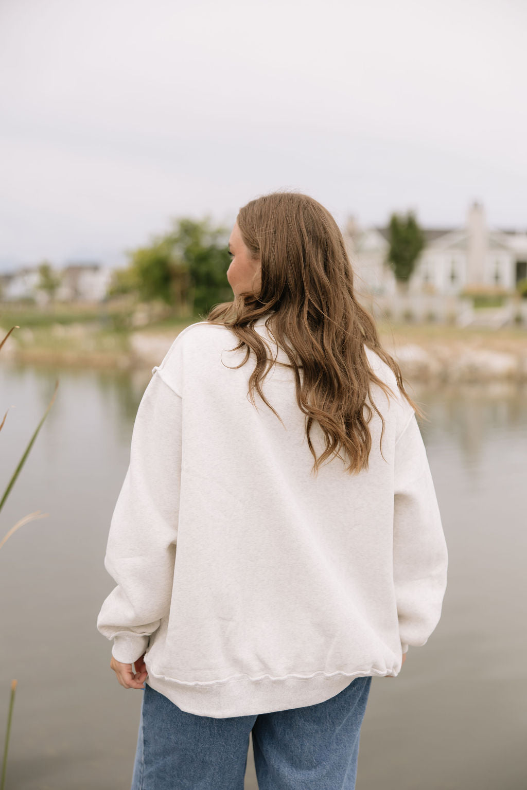 Harbor Mockneck // Light Grey