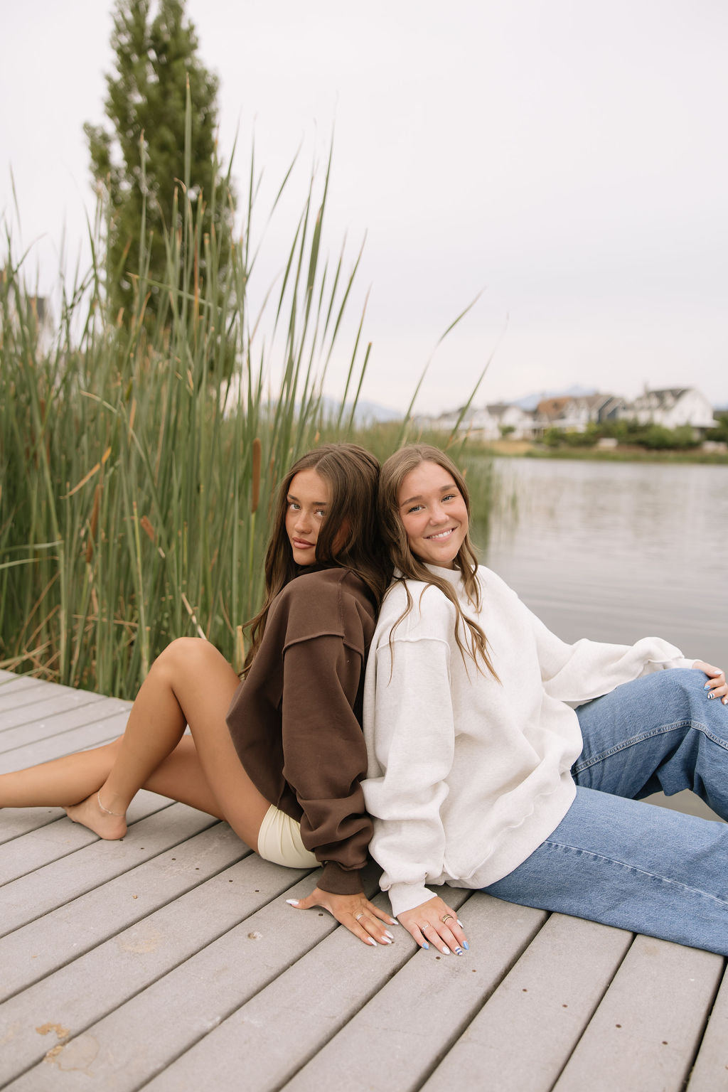 Harbor Mockneck // Light Grey