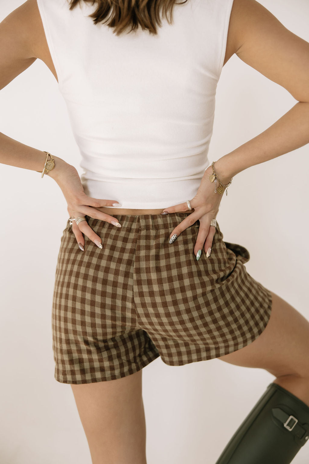 Woodland Gingham Shorts