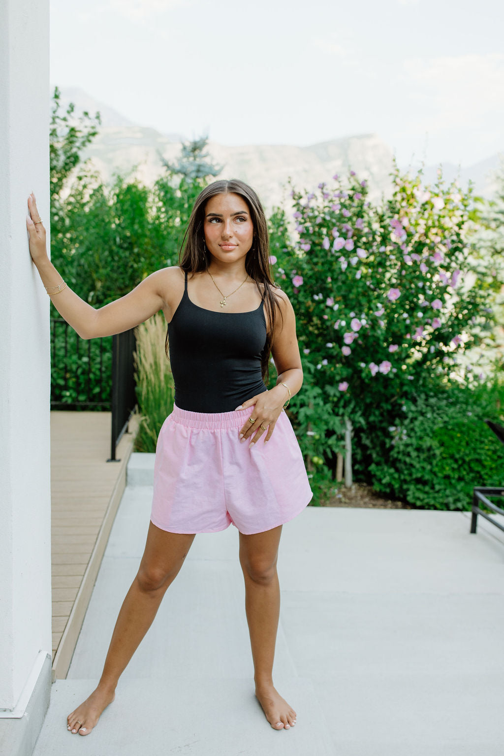 Poolside Boxer Shorts // Pink