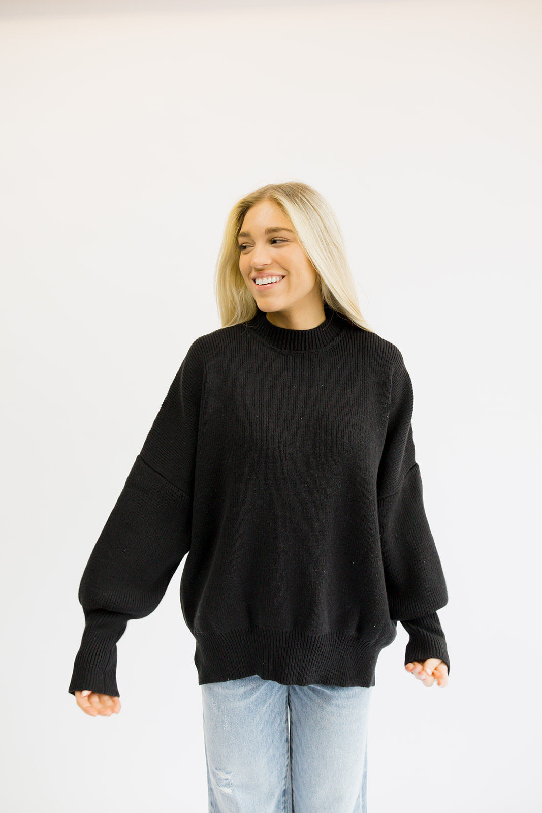 Emery Sweater // Black