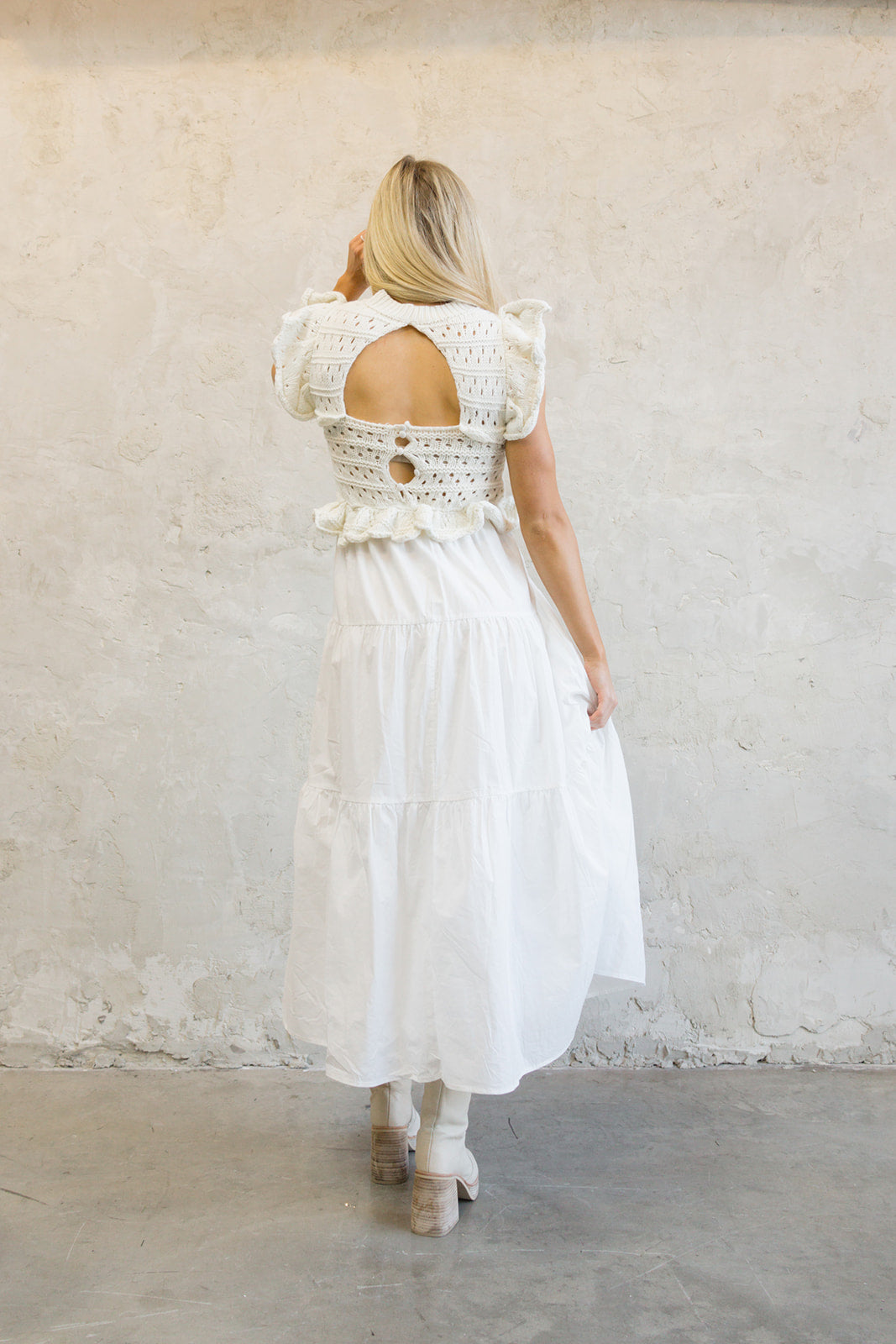 White lace sale cowgirl dress