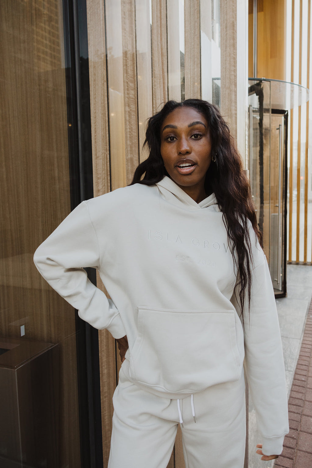 Isla Grove Original Hoodie // Coconut