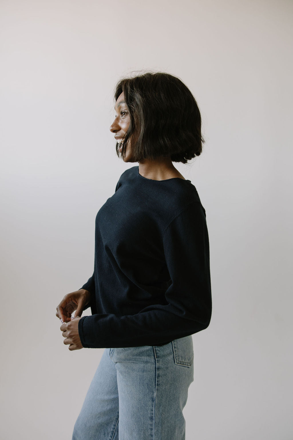 Classic Navy Sweater