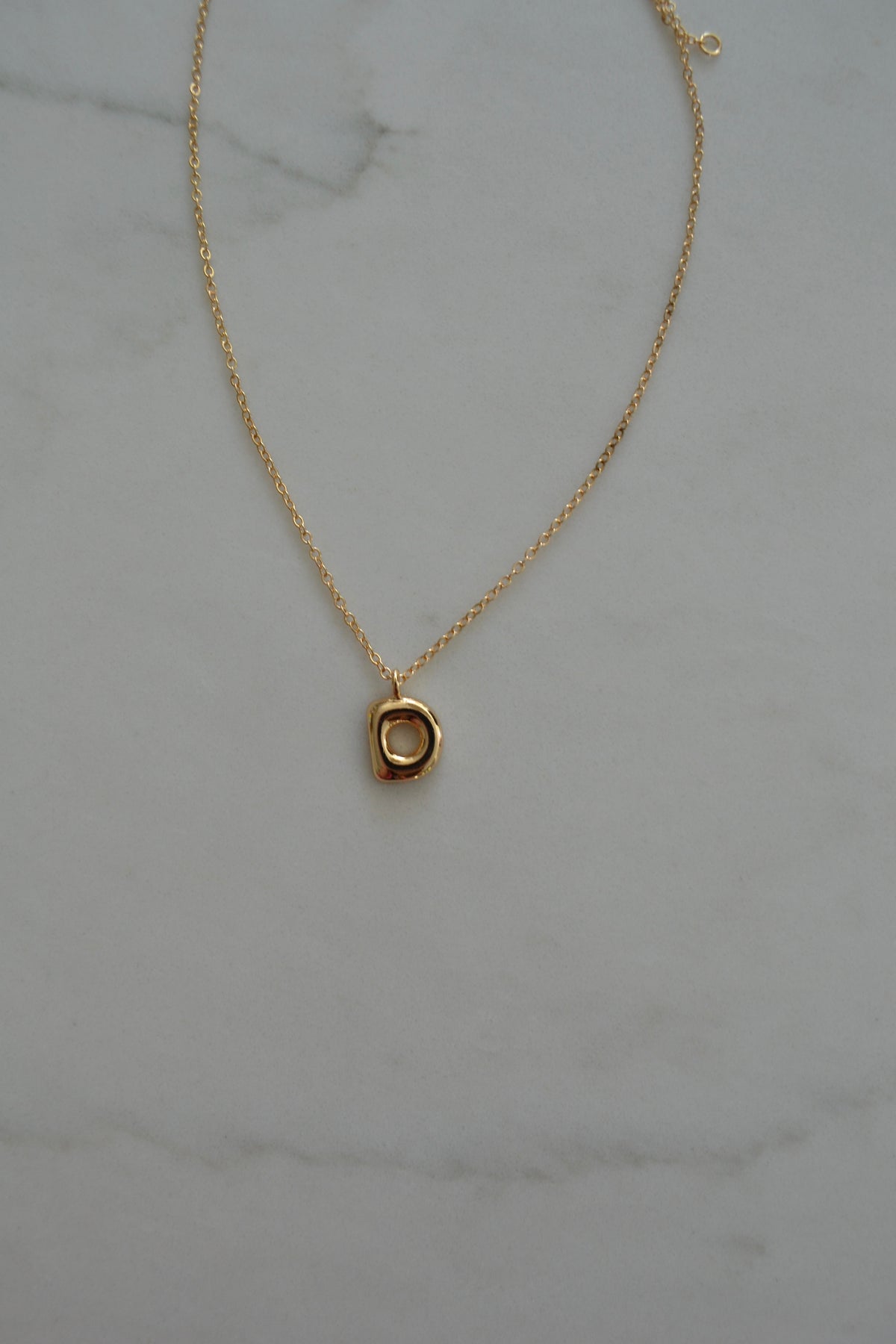 Bubble Letter Necklace