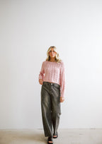 Aster Sweater // Pink