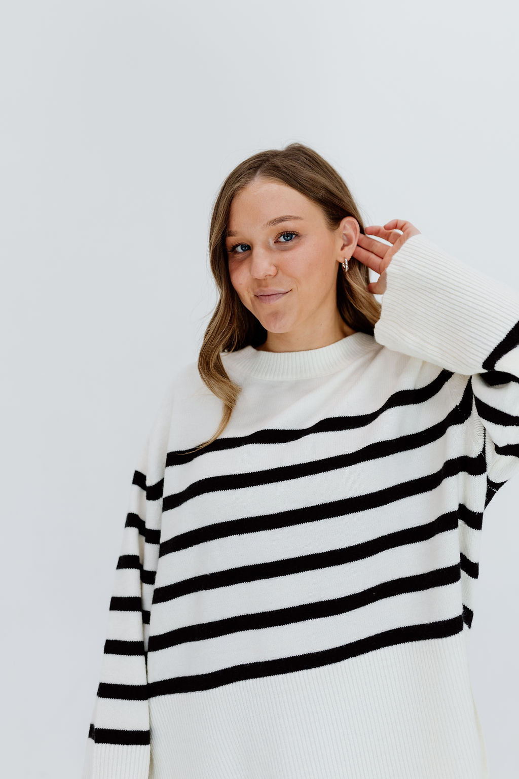 Breezy Stripe Sweater