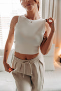 So Chic Tank // White