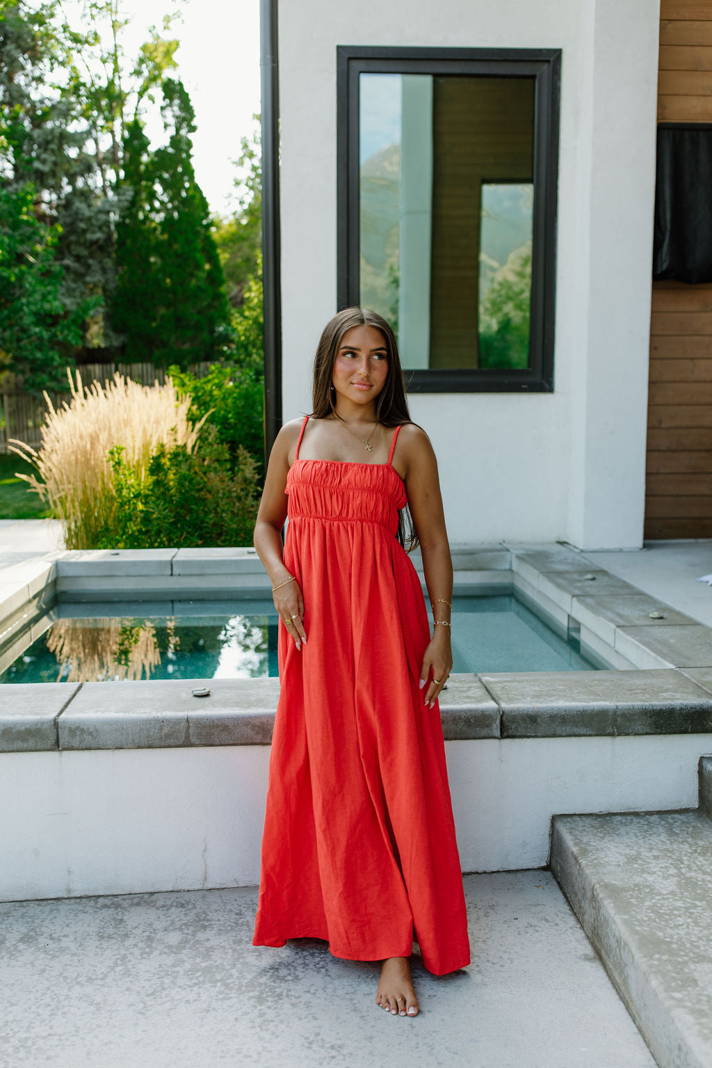 Poppy Smocked Dress