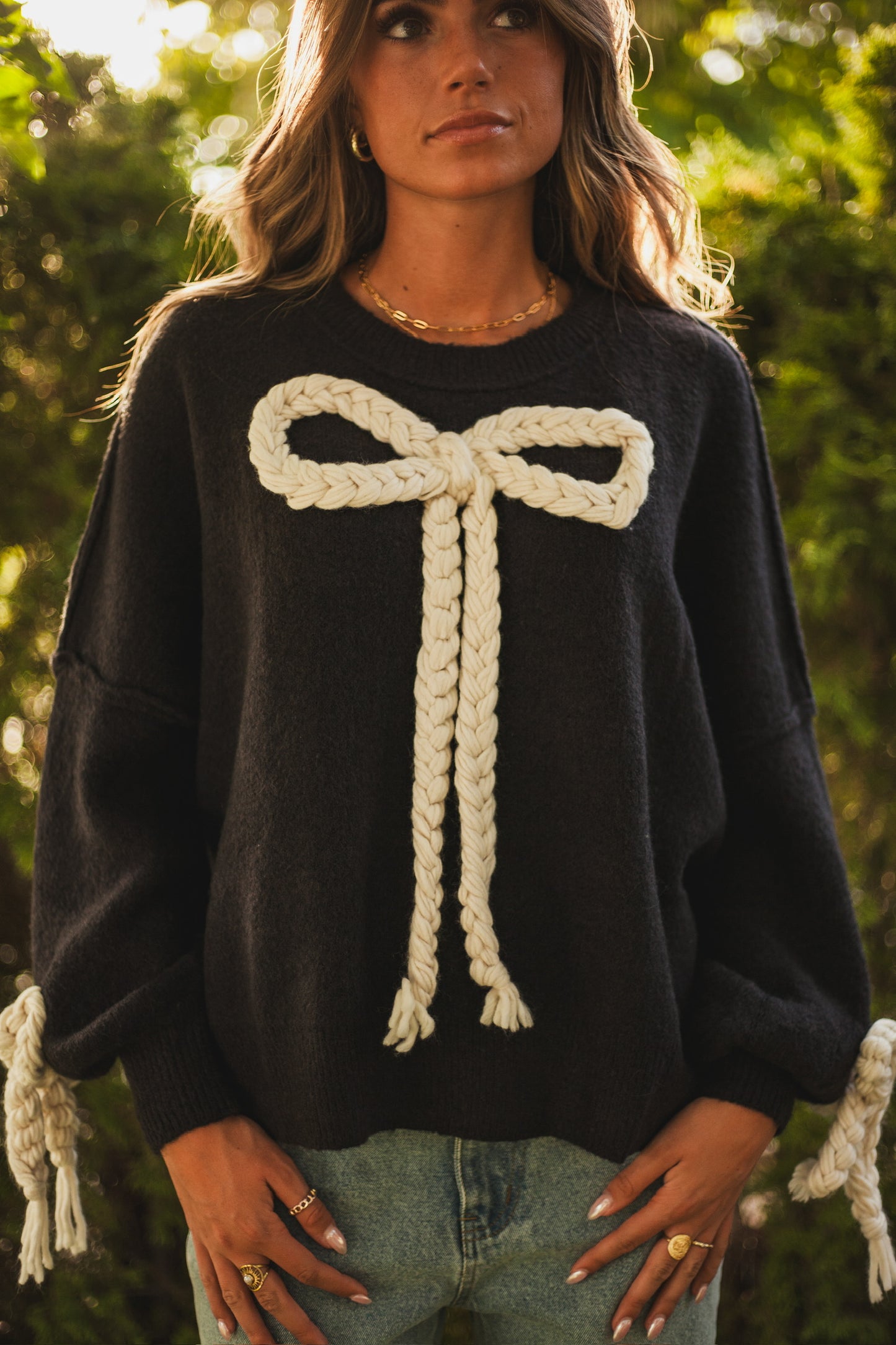 Charlotte Bow Sweater