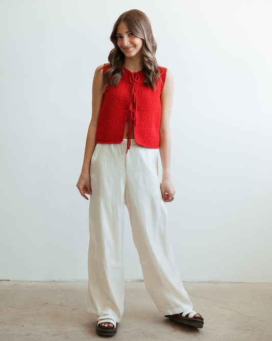 Coconut Silk Pants