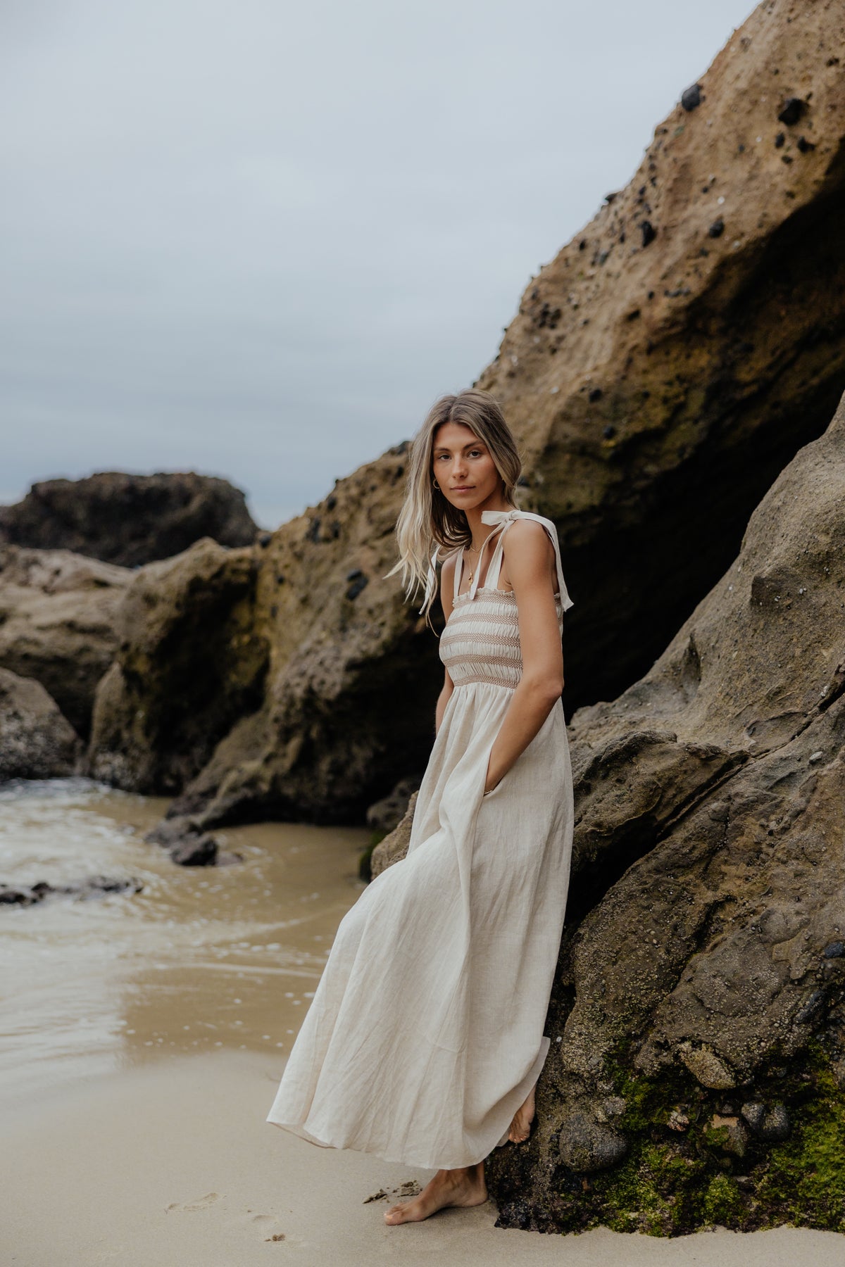 Brontë Smocked Dress