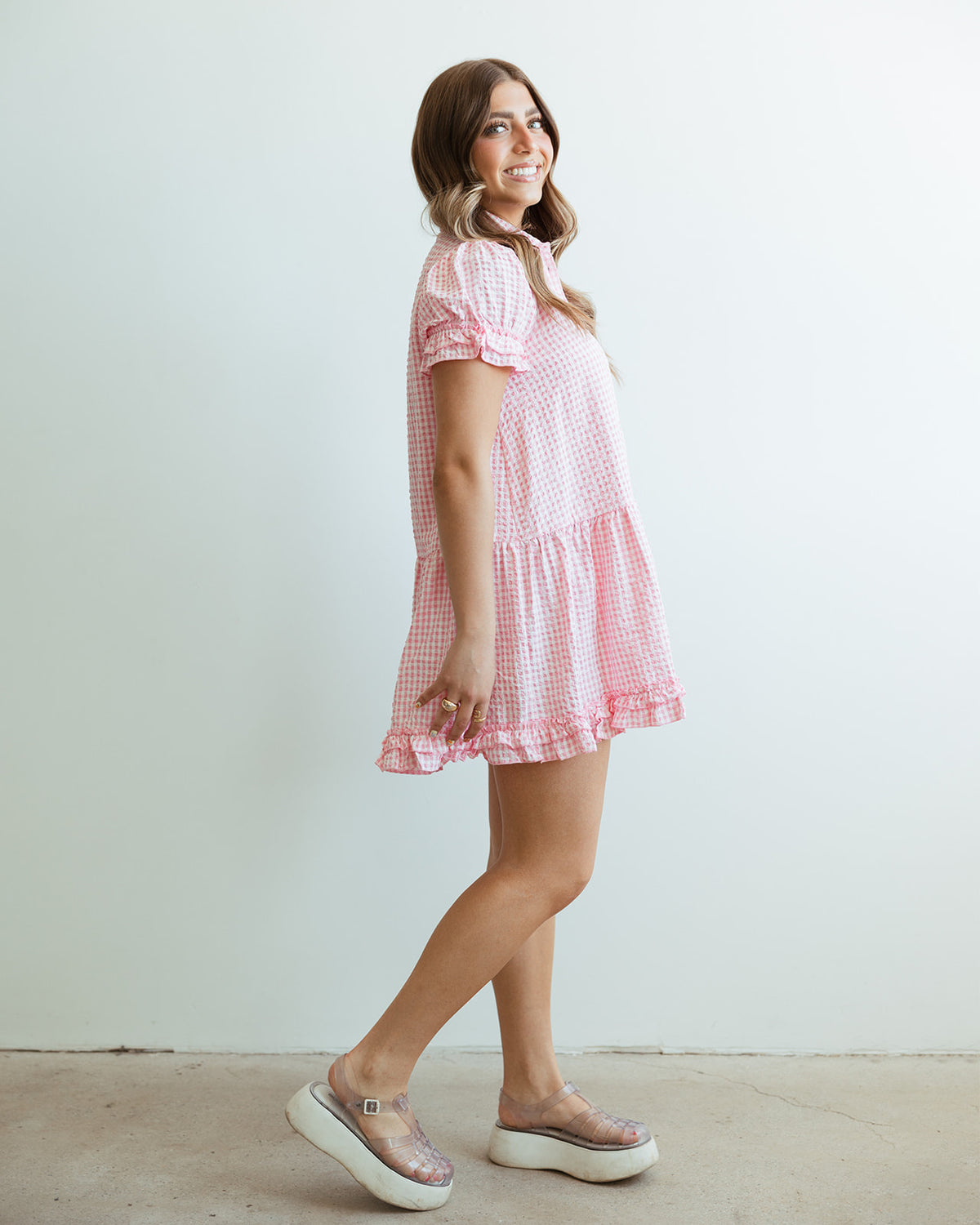 Pink Starburst Dress