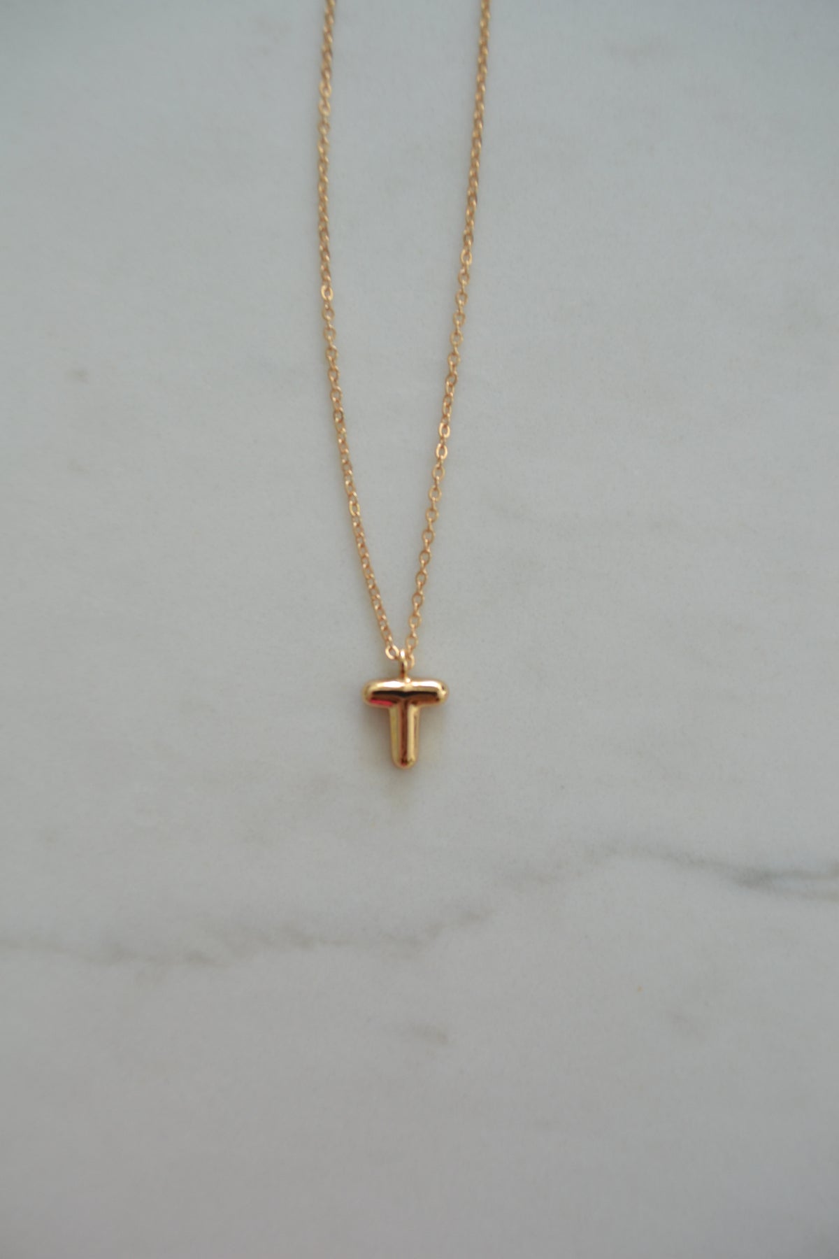 Bubble Letter Necklace