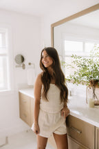 Bonnie Pointelle Pajama Rose Tank