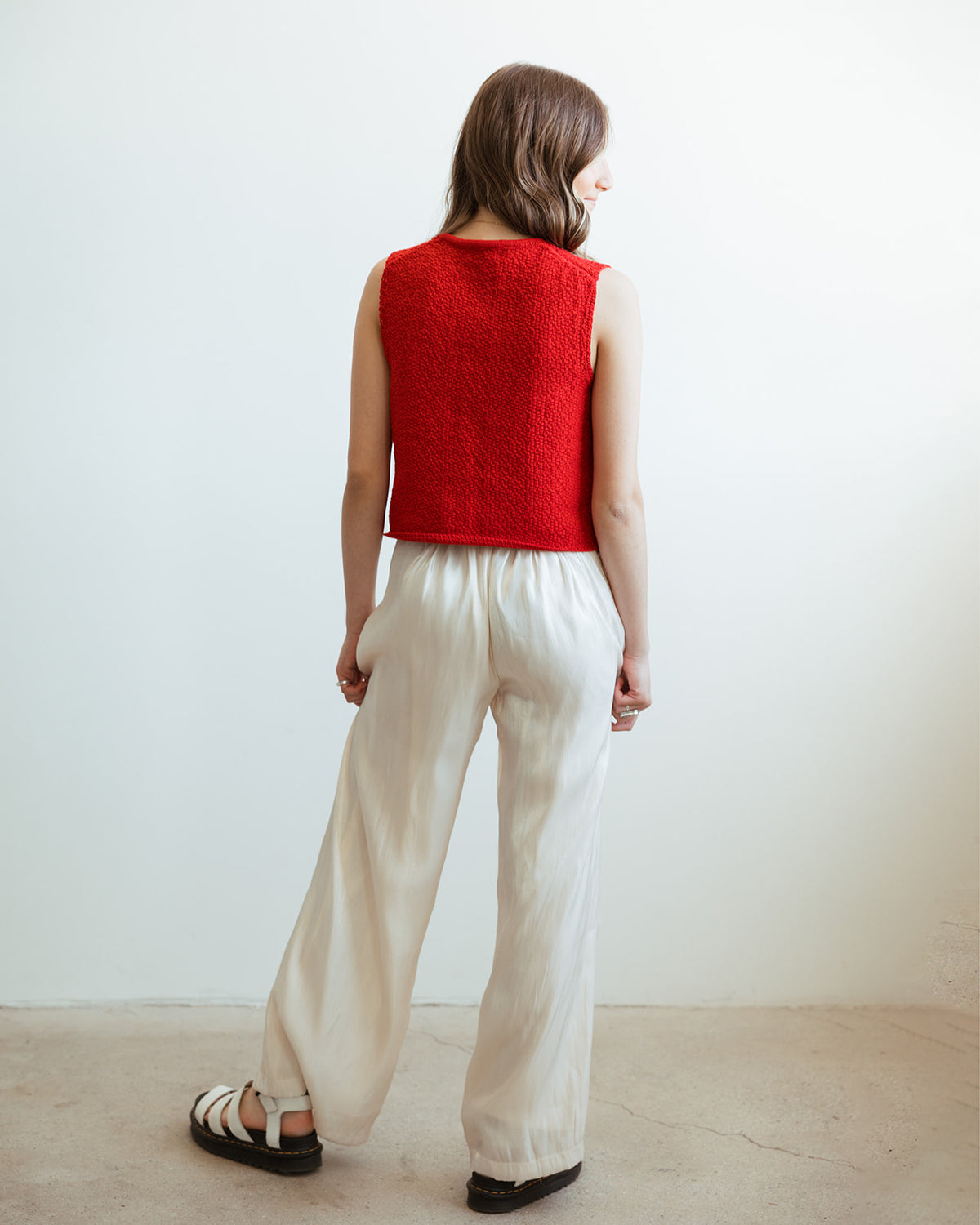 Coconut Silk Pants