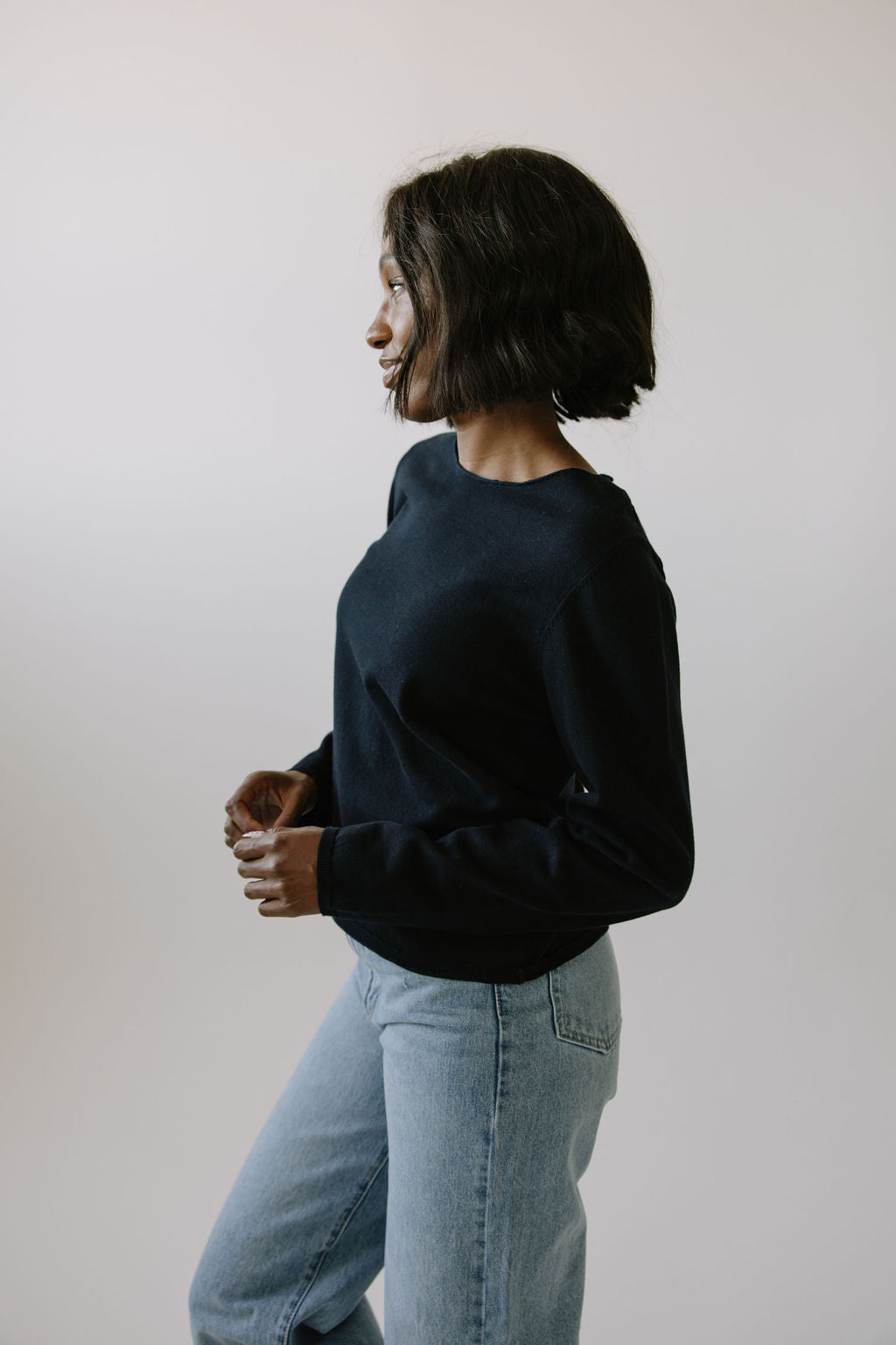 Classic Navy Sweater