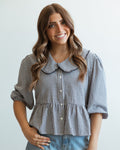 Boujee Gingham Top