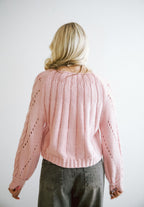 Aster Sweater // Pink