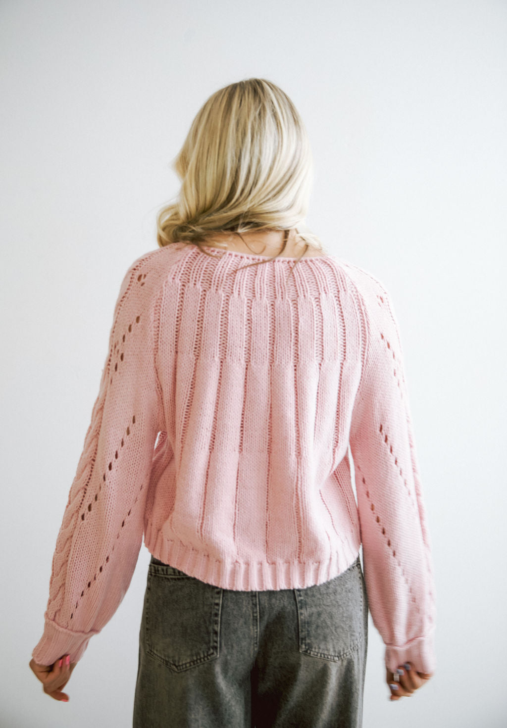 Aster Sweater // Pink
