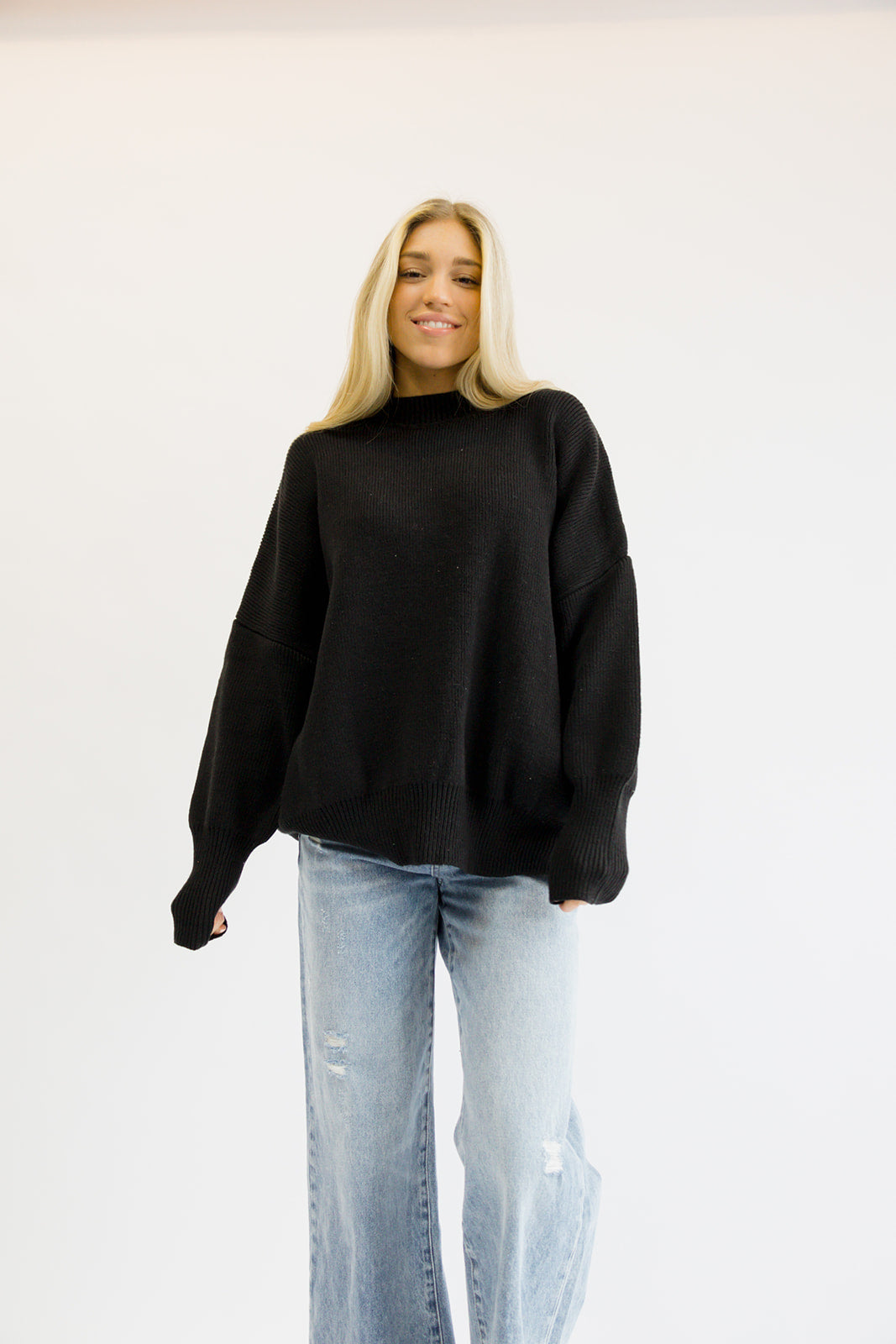 Emery Sweater // Black