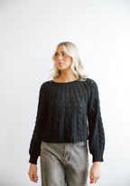 Aster Sweater // Black