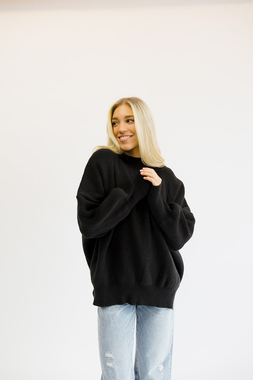 Emery Sweater // Black