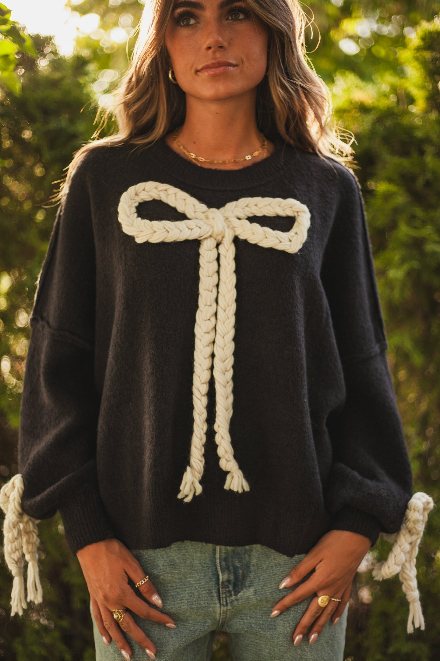 Charlotte Bow Sweater