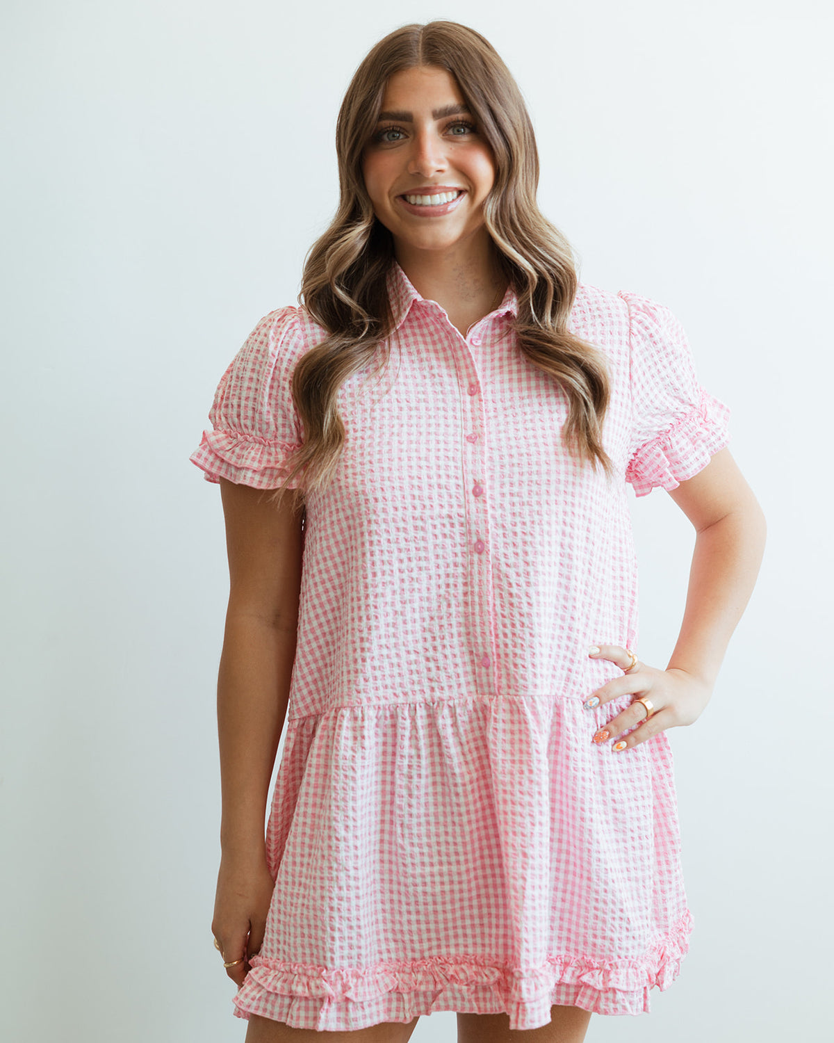 Pink Starburst Dress