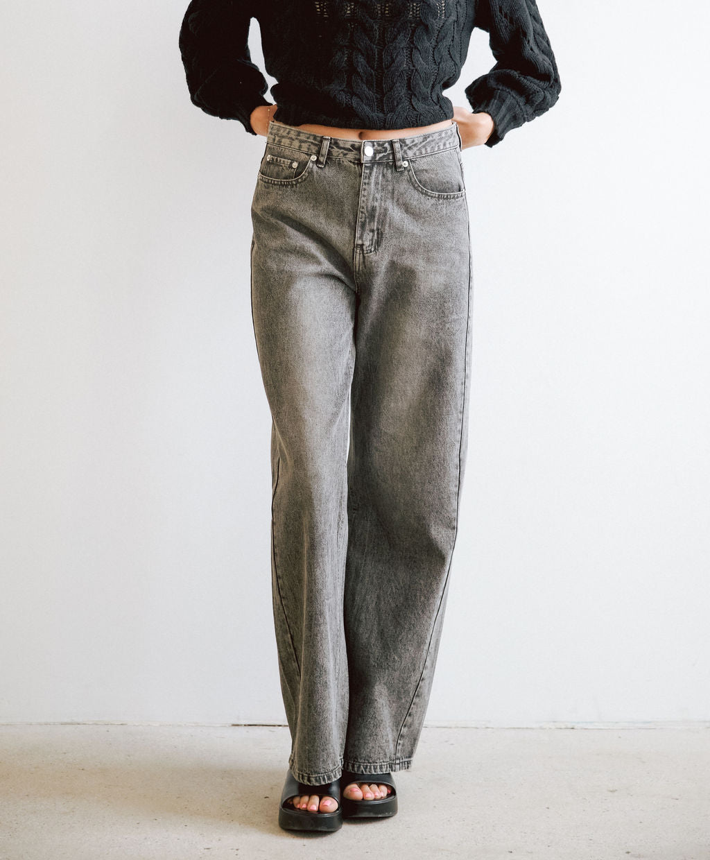 Reagan Wide Leg Jeans