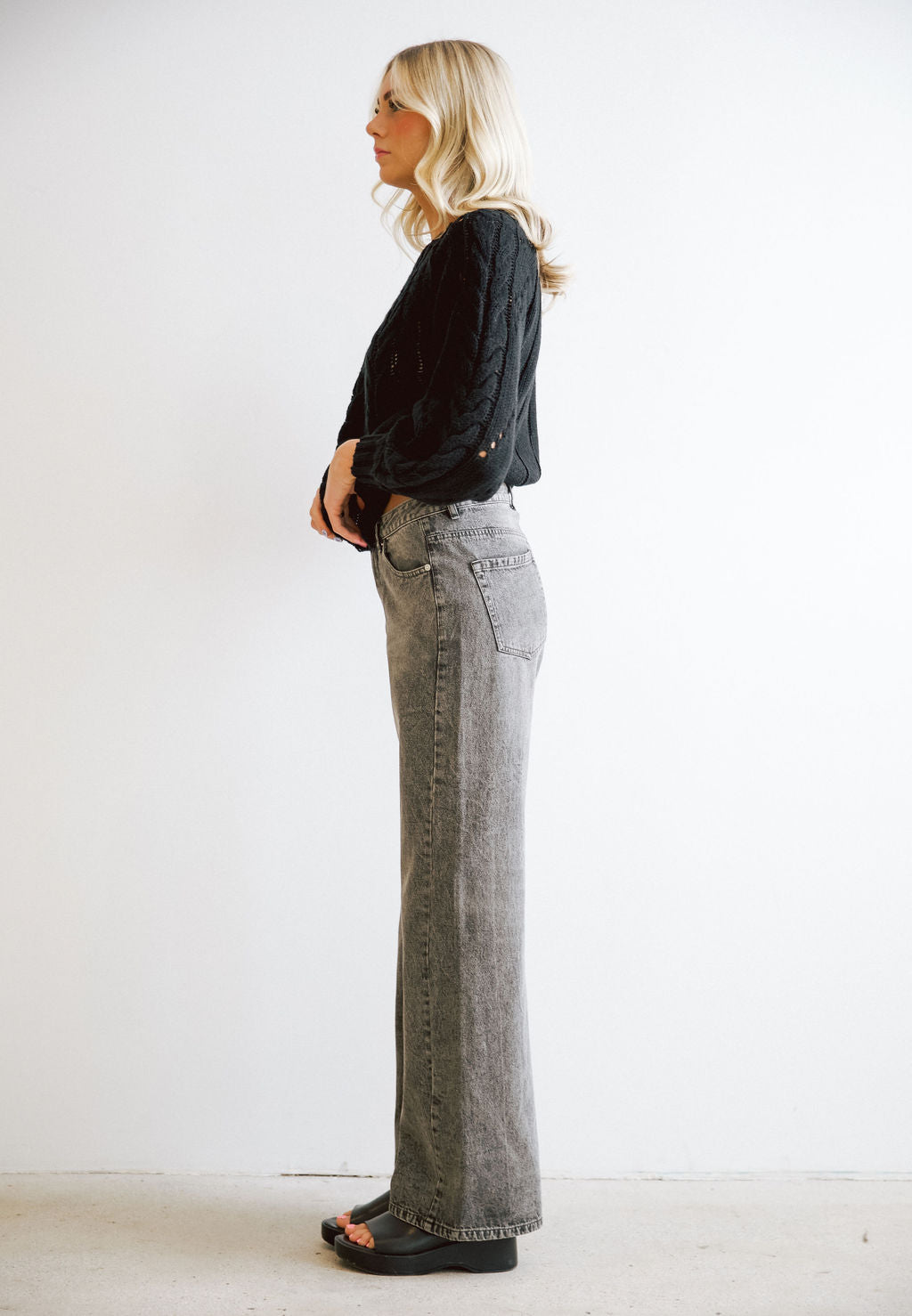 Reagan Wide Leg Jeans