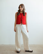 Coconut Silk Pants