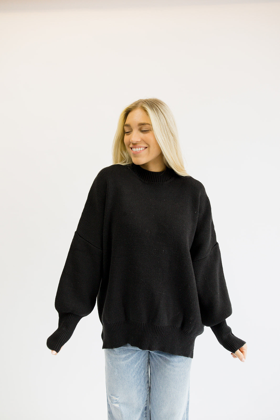 Emery Sweater // Black