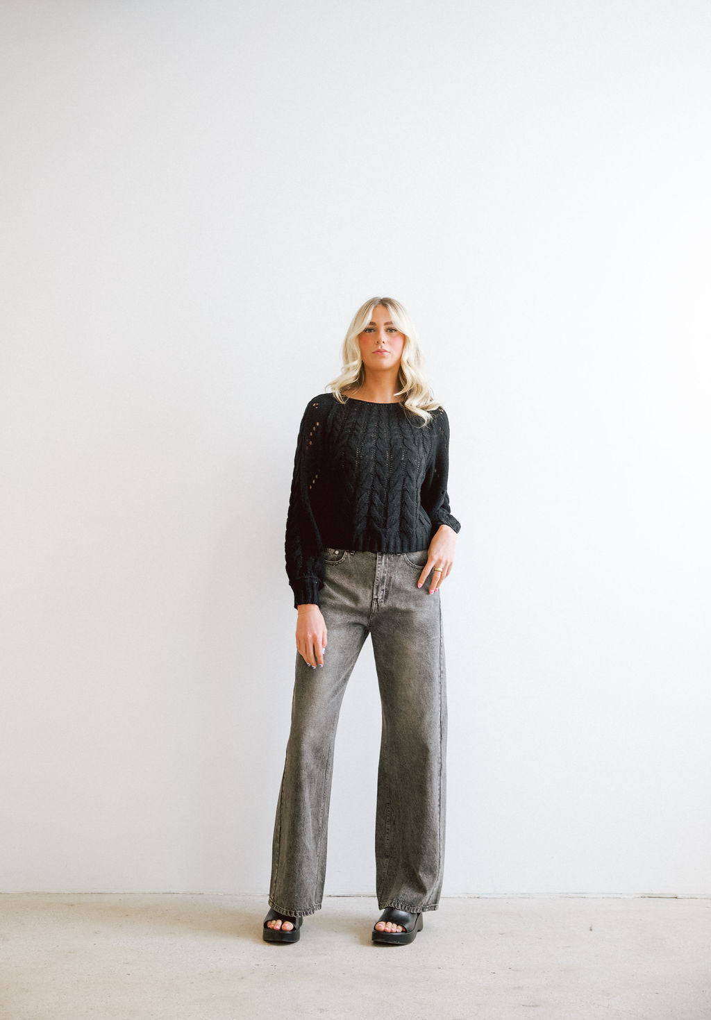 Reagan Wide Leg Jeans