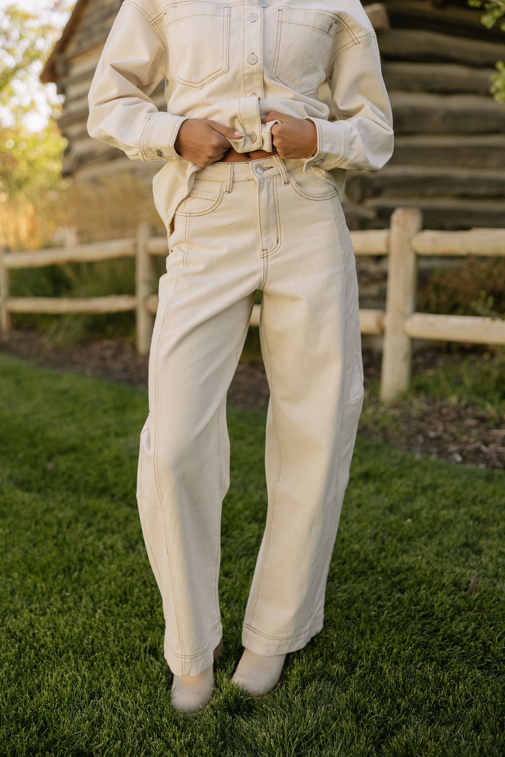 Saddle Up Barrel Jeans