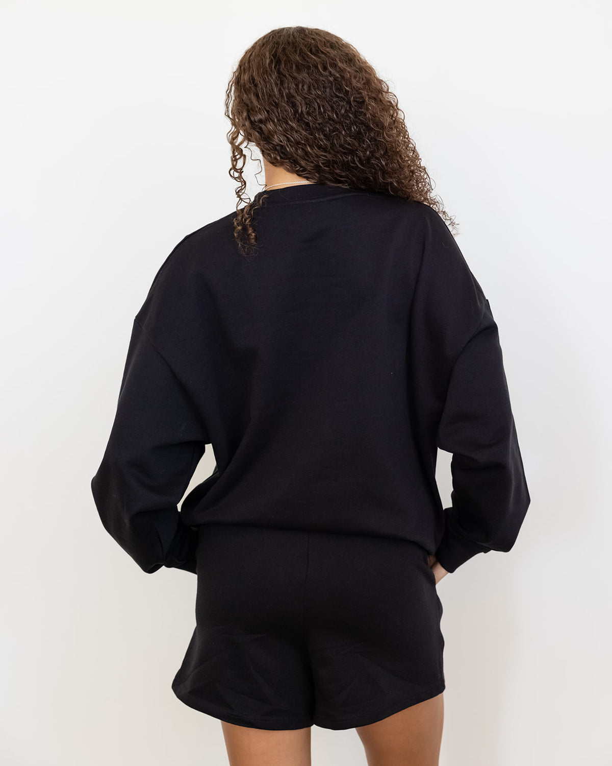 Isla Grove French Terry Shorts // Black