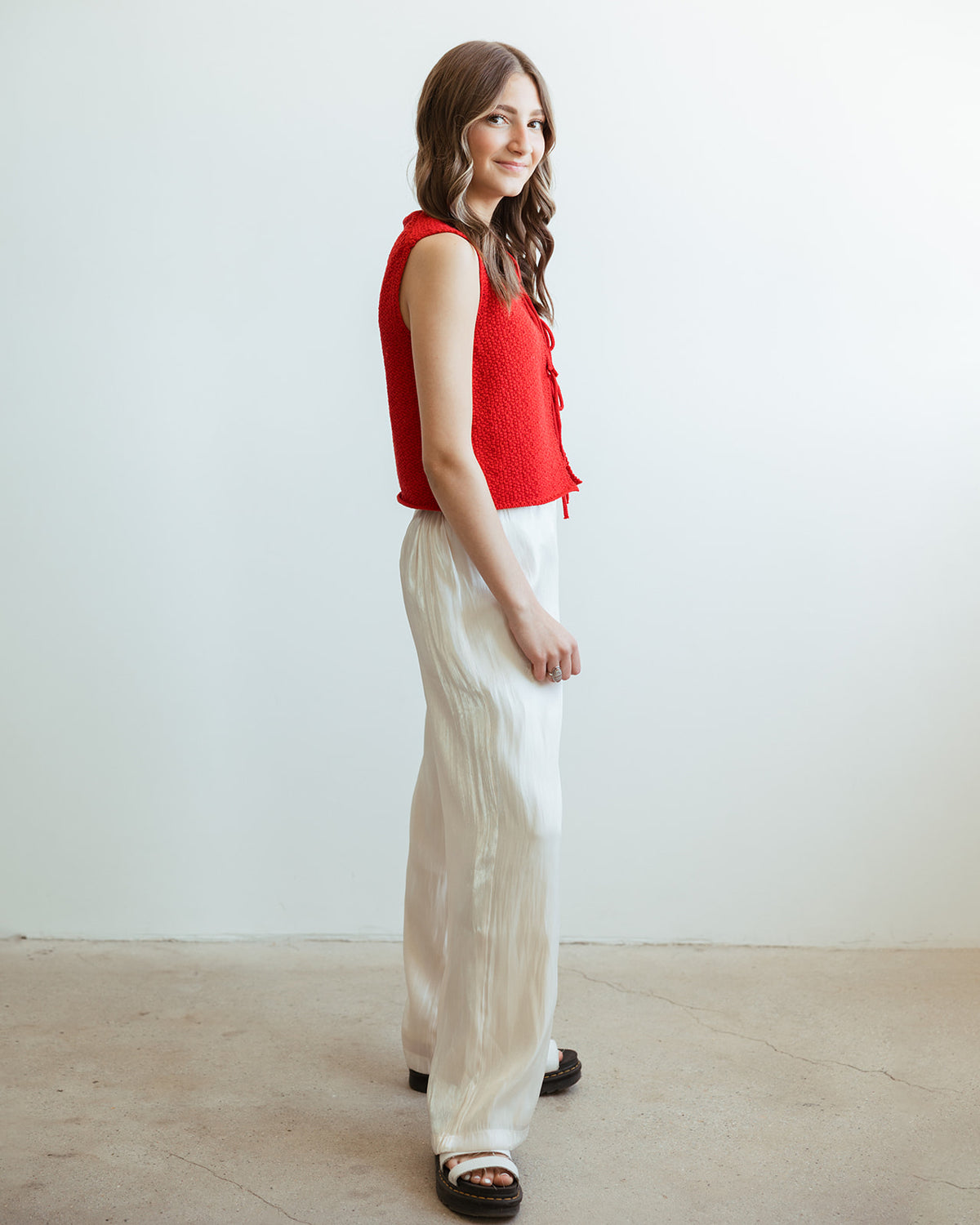 Coconut Silk Pants